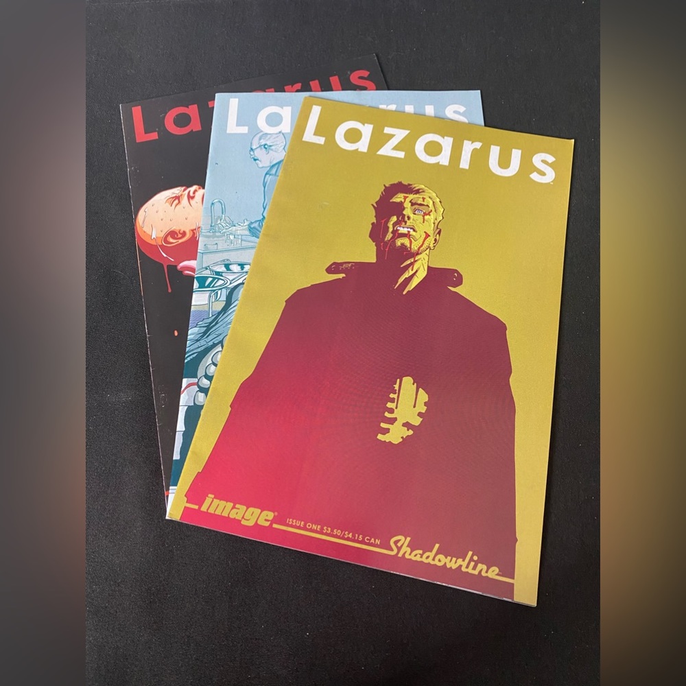 Image Comics: Lazarus no. 1-3 (2007)